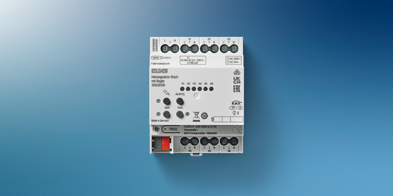 KNX Heizungsaktor 6-fach bei Elektro Herdel GmbH in Seeheim-Jugenheim